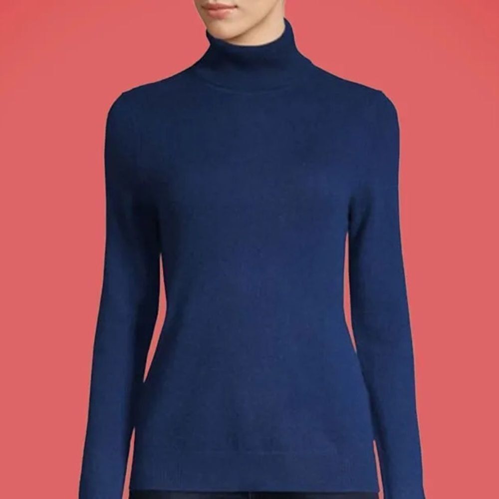 Lord and taylor cashmere | purple Turtleneck Sweater | XL